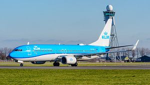 KLM Boeing 737-800 Passagierflugzeug.