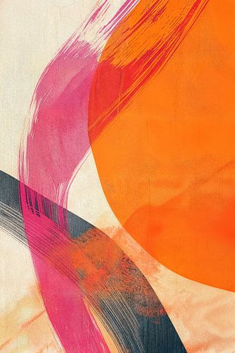 Peinture abstraite douce