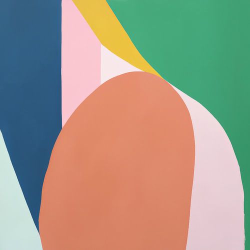 Bunte moderne Formen