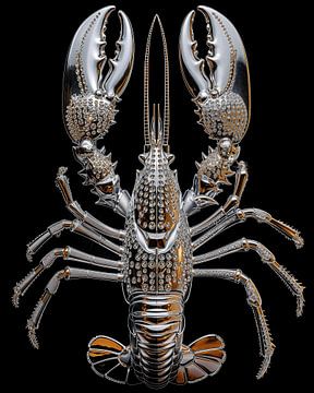 lobster bling bling by Rene Ladenius Digital Art