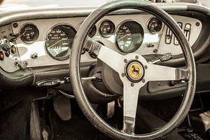 Ferrari 308 GT4 Dino sportwagen dashboard van Sjoerd van der Wal Fotografie