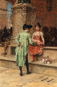 Frederik Hendrik Kaemmerer - Der Kavalier und das Blumenmädchen