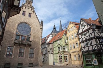World heritage town Quedlinburg - Breite Straße corner Hoken by t.ART
