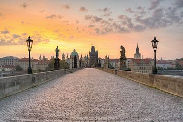 Karlsbrücke Prag von Michael Valjak