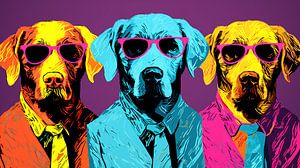 Warhol : Salon du Labrador sur ByNoukk