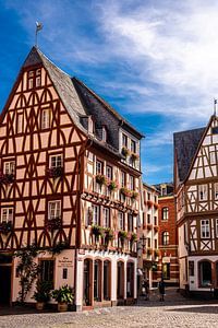 Half-timbered house in Mainz by Dieter Walther
