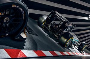 Mercedes-Benz Formule 1 Lewis Hamilton sur Bas Fransen