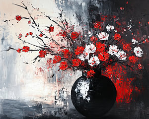 Blumenstrauß in einer Vase