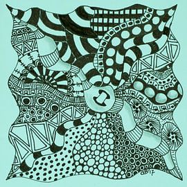 Zentangle Kunst von Anja  Bulté