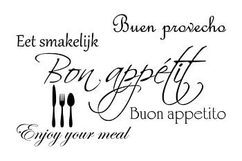 Bon appetit - White