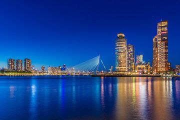 Skyline Rotterdam, Kop van Zuid van Max ter Burg Fotografie