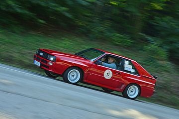 Audi Sport Quattro op de heuvel Eggberg Classic 2019 van Ingo Laue