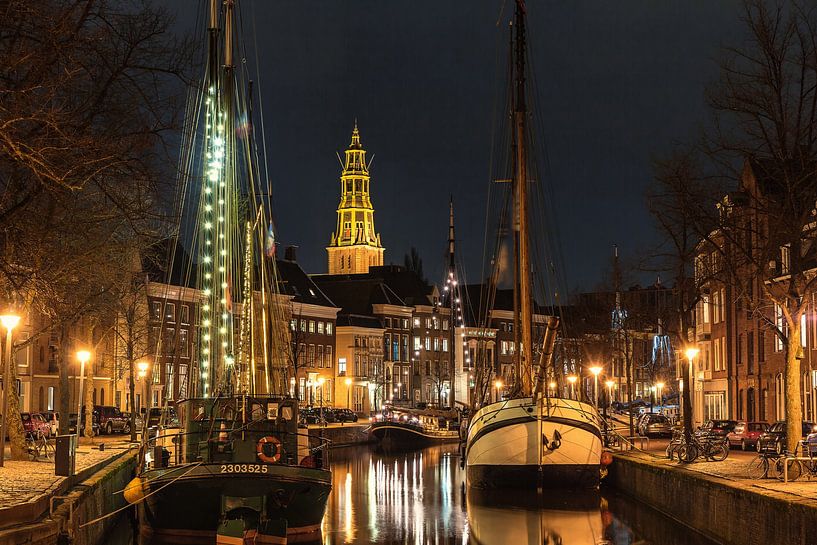 Hoge und Lage der Aa Groningen von Jurjen Veerman