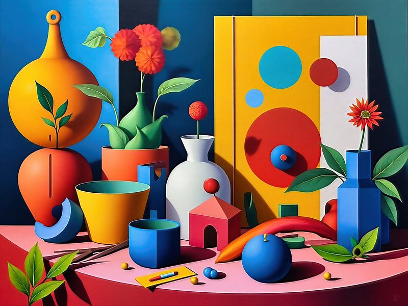 Abstract stilleven van The Photo Artist