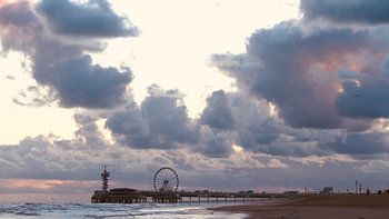 Scheveningen bei Sonnenaufgang