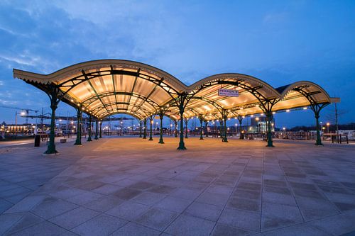 Berlijnplein, voormalige perronkappen Utrecht Centraal Station