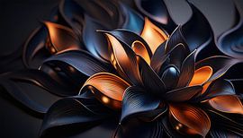 Kunstkleuren in bloem en design