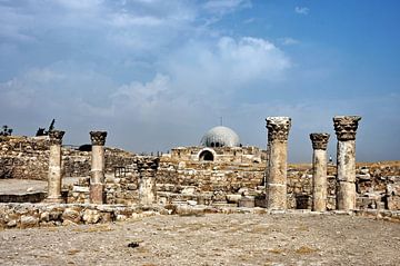 Auf Entdeckungsreise in der Zitadelle von Amman von Frank Photos