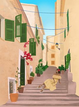 Eiland Mallorca van Petra Lizde