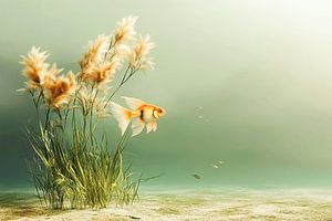 Der Goldfisch im flüsternden Schilf | Wo die Zeit unter Wasser stillstand