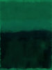 Abstraktes Gemälde im Rothko-Stil in Grün
