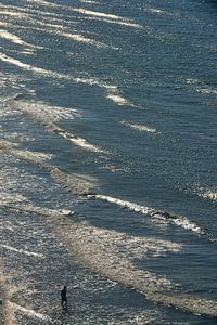 Strand von Scheveningen bei Ebbe