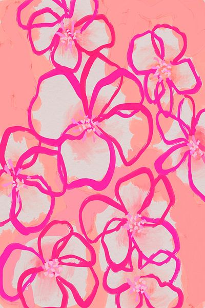 Pink Petals by Treechild