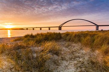 Gouden licht bij Fehmarnsund