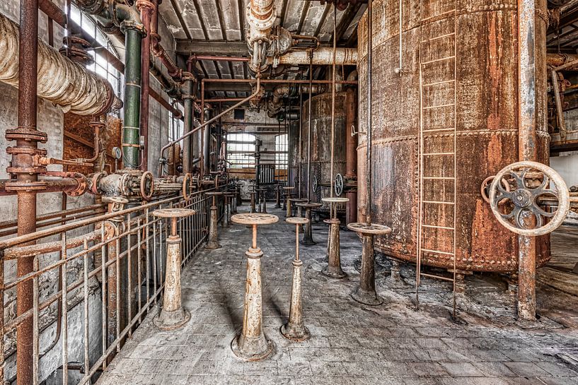 Forgotten Control Room by Bart Henseler