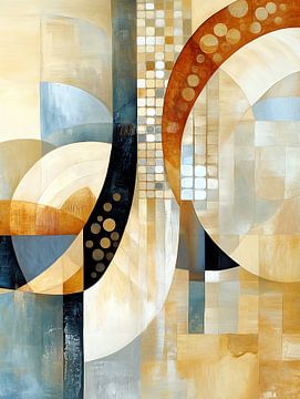 Modern abstracte vormen van Bert Nijholt