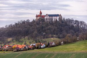 Eine wunderschöne frühlingshafte Wanderung durch den wunderschöne Heldburger Land im Landkreis Hildburghausen - Thüringen - Deutschland