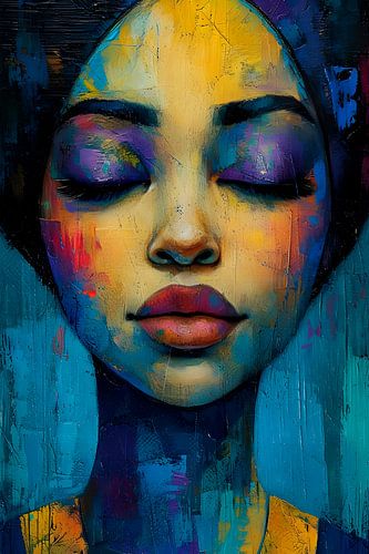 La beauté les yeux fermés