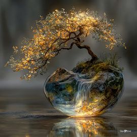 Nature in glass by Gelissen Artworks