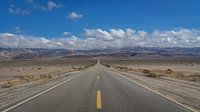 Highway CA-190 door Death Valley van Toon van den Einde thumbnail
