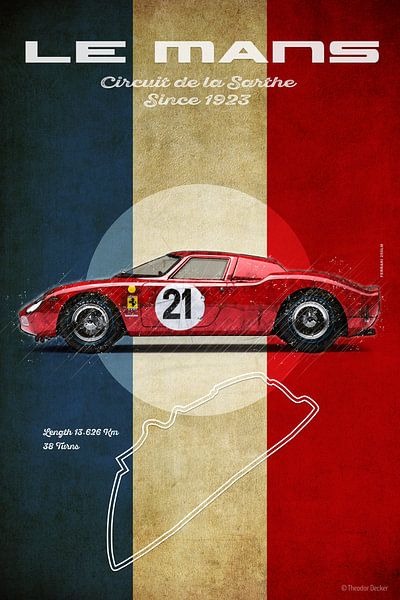 Le Mans Vintage F von Theodor Decker