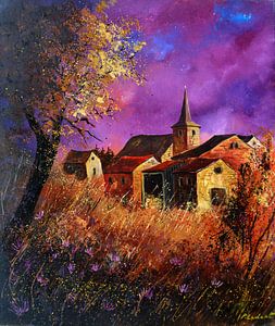 Purple sky sur pol ledent