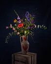 Bloemen - stilleven in een vaas van MICHEL WETTSTEIN thumbnail