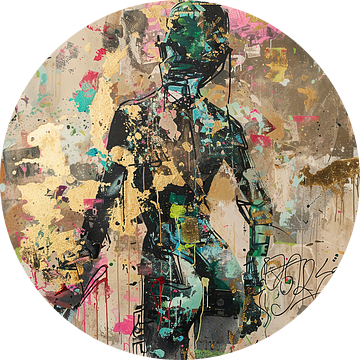 Urban kunstwerk van Blikvanger Schilderijen
