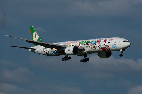 Hello Kitty Boeing 777 van EVA Air