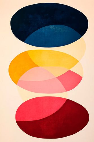 Abstract colour composition - Modern
