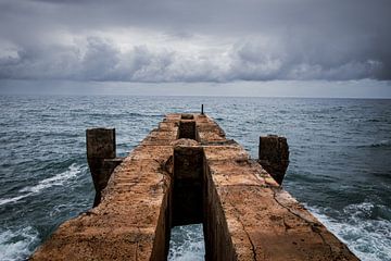 abandoned jetty by Monique de Koning