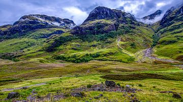 De geweldige en magnifieke bergen van Schotland van René Holtslag