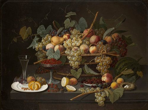 Severin Roesen-Still Life with Fruit (2)