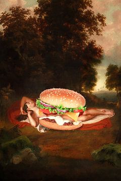 Burger Lady von Jonas Loose