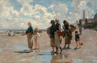 Vissen op oesters in Cancale, John Singer Sargent van Meesterlijcke Meesters thumbnail