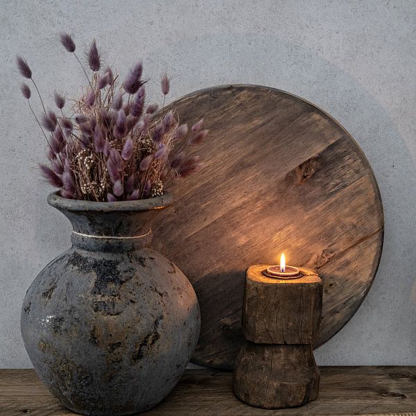 Nature morte - bouquet sec par Anja Volder