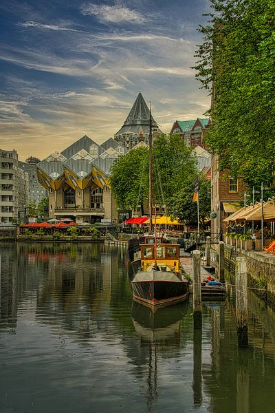 Old Harbour Rotterdam by Dick Meijdam
