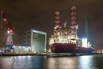 Seaway Ventus installatieschip. van Jaap van den Berg