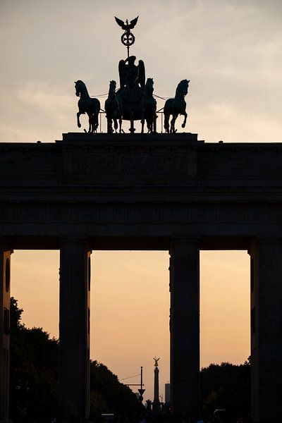 Berlijn - Brandenburger Tor en Overwinningszuil van t.ART
