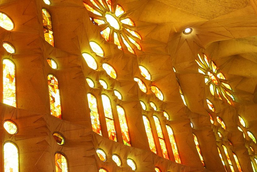 La Sagrada Familia in Barcelona von Jessica van den Heuvel